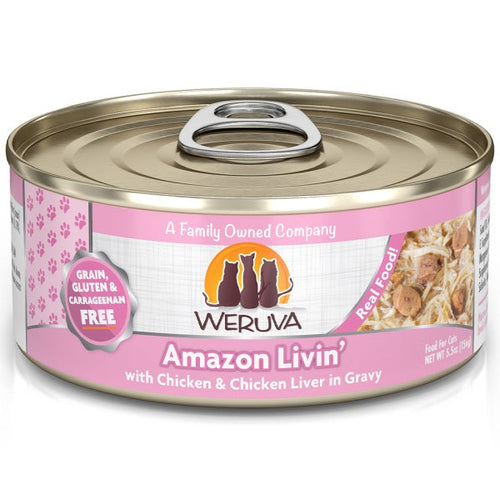Amazon Livin' Canned Wet Cat Food by Weruva 5.5 oz