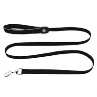 DOCO® Stitched Mesh Handle Leash Black