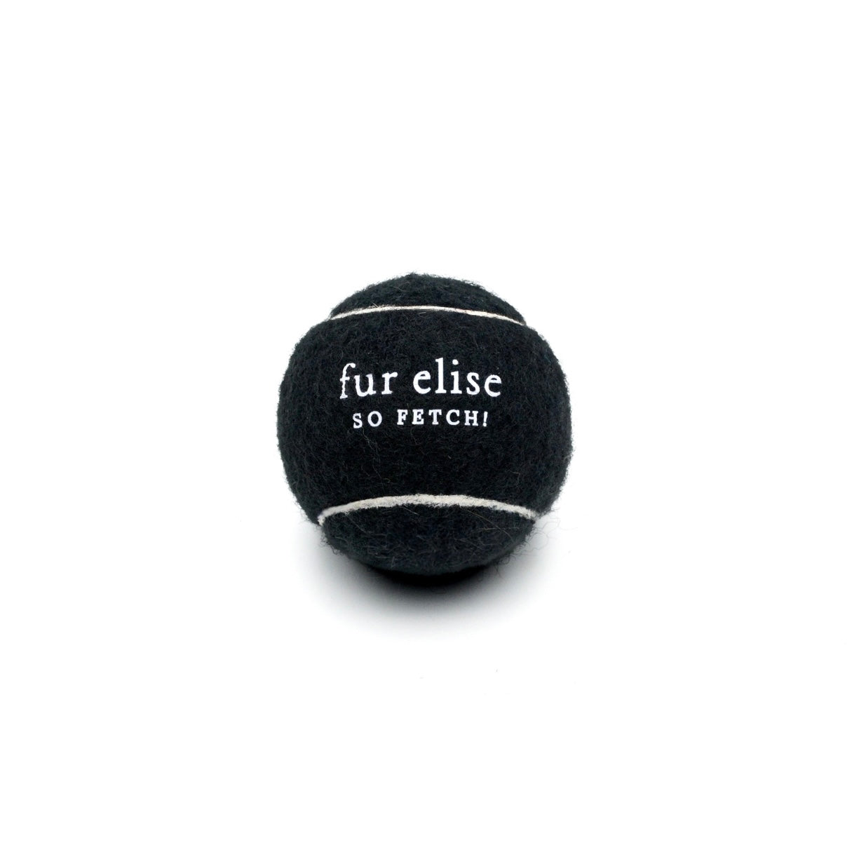Fur Elise So Fetch! Tennis Ball Pack of 7 - Noire