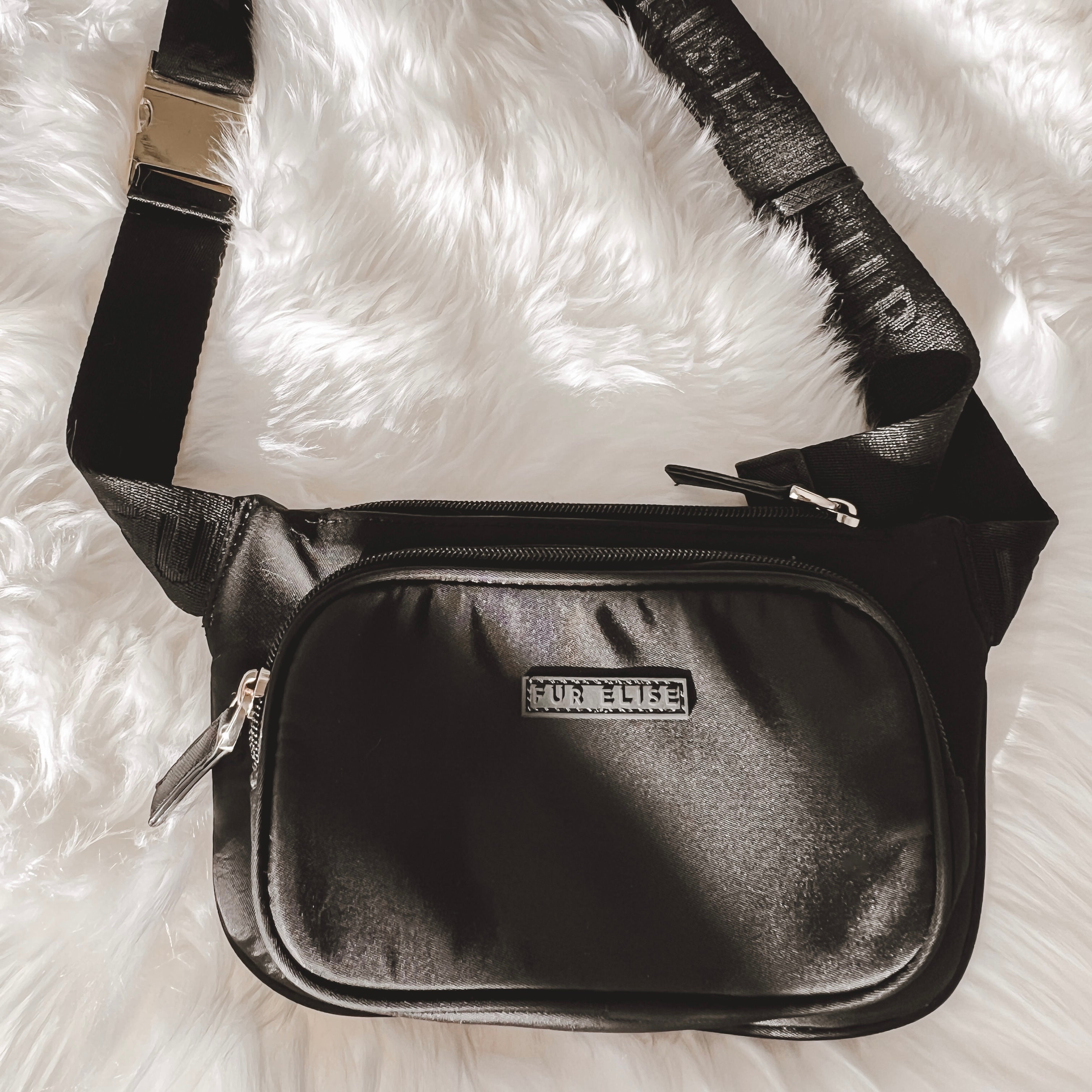 Fur Elise Dog Walking Bag - Noir