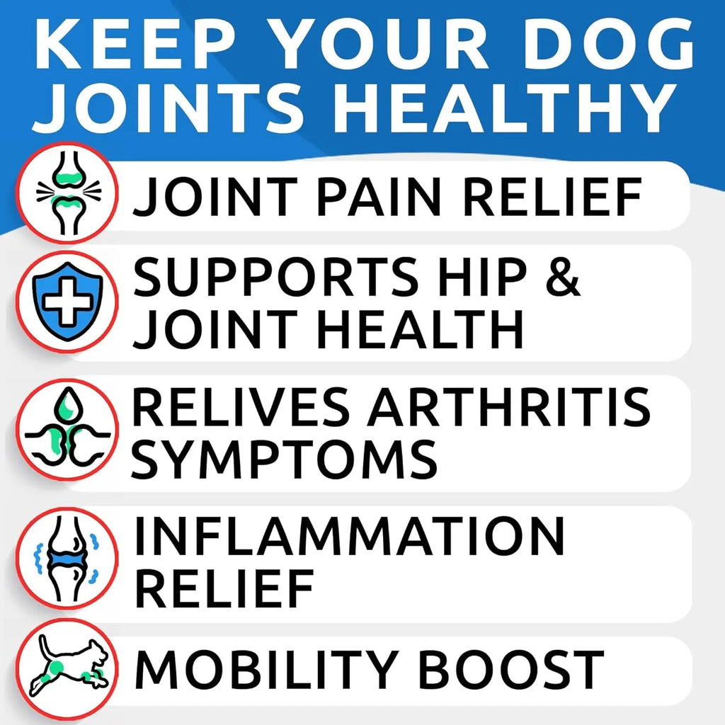 BARK&SPARK Liquid or Chews Glucosamine Joint Supplement for Dogs Mobility