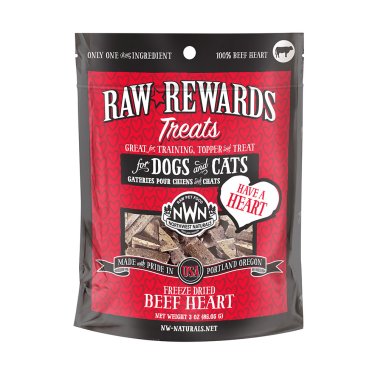 Beef Heart Treats for Dogs & Cats - Freeze Dried