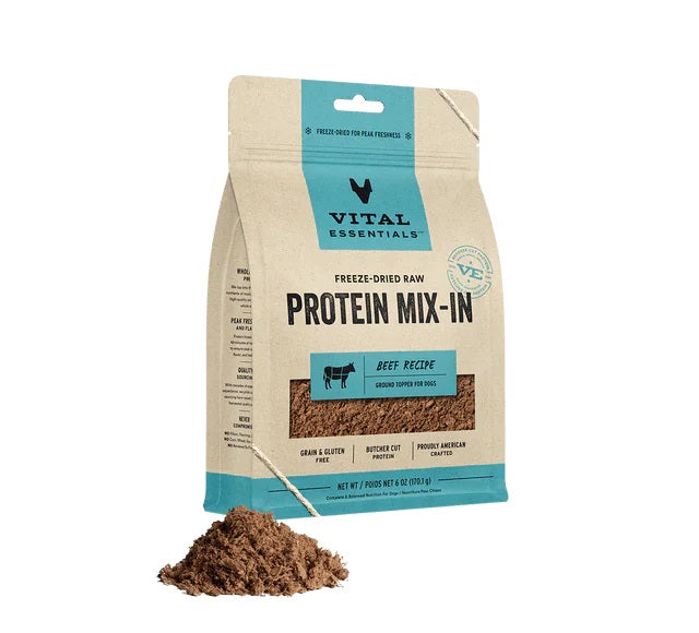 Freeze-Dried Beef Protein Mix-In Topper for Dogs Beef