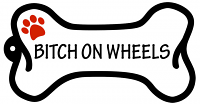 Bone Shaped Keychains Bitch On Wheels