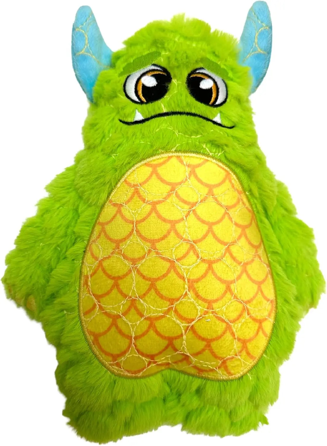 Bite Force Dog Toy with Squeaker for Aggressive Chewers (9 characters) Large - Billy The Beast Monster