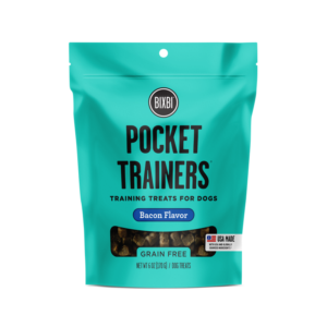 Pocket Trainers Dog Treats by Bixbi - Bacon Flavor Bacon
