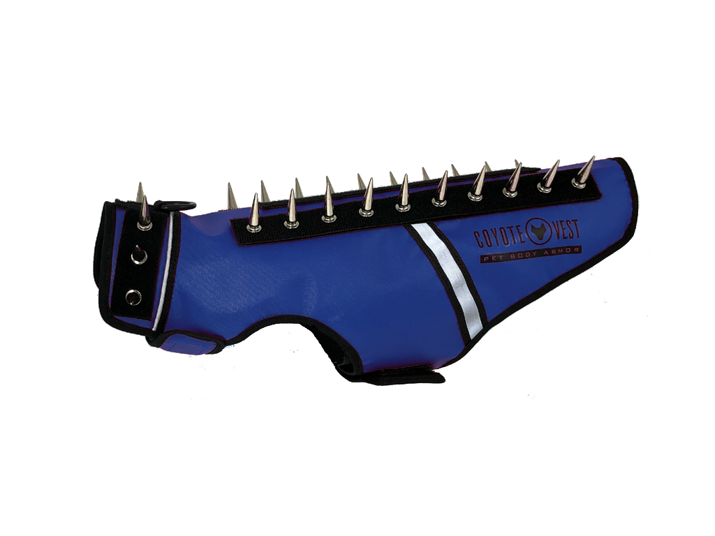 SpikeVest for Cats Small Royal Blue