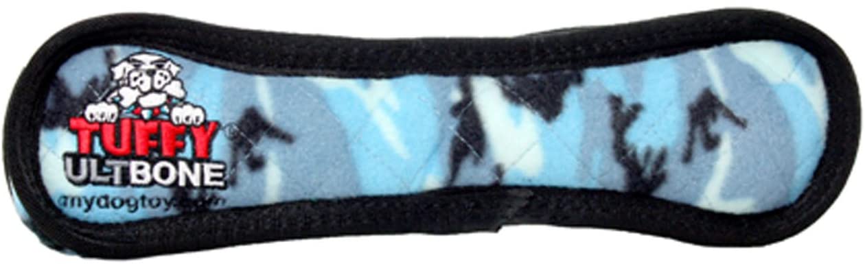 Tuffy Ultimate Bone Dog Toy Blue
