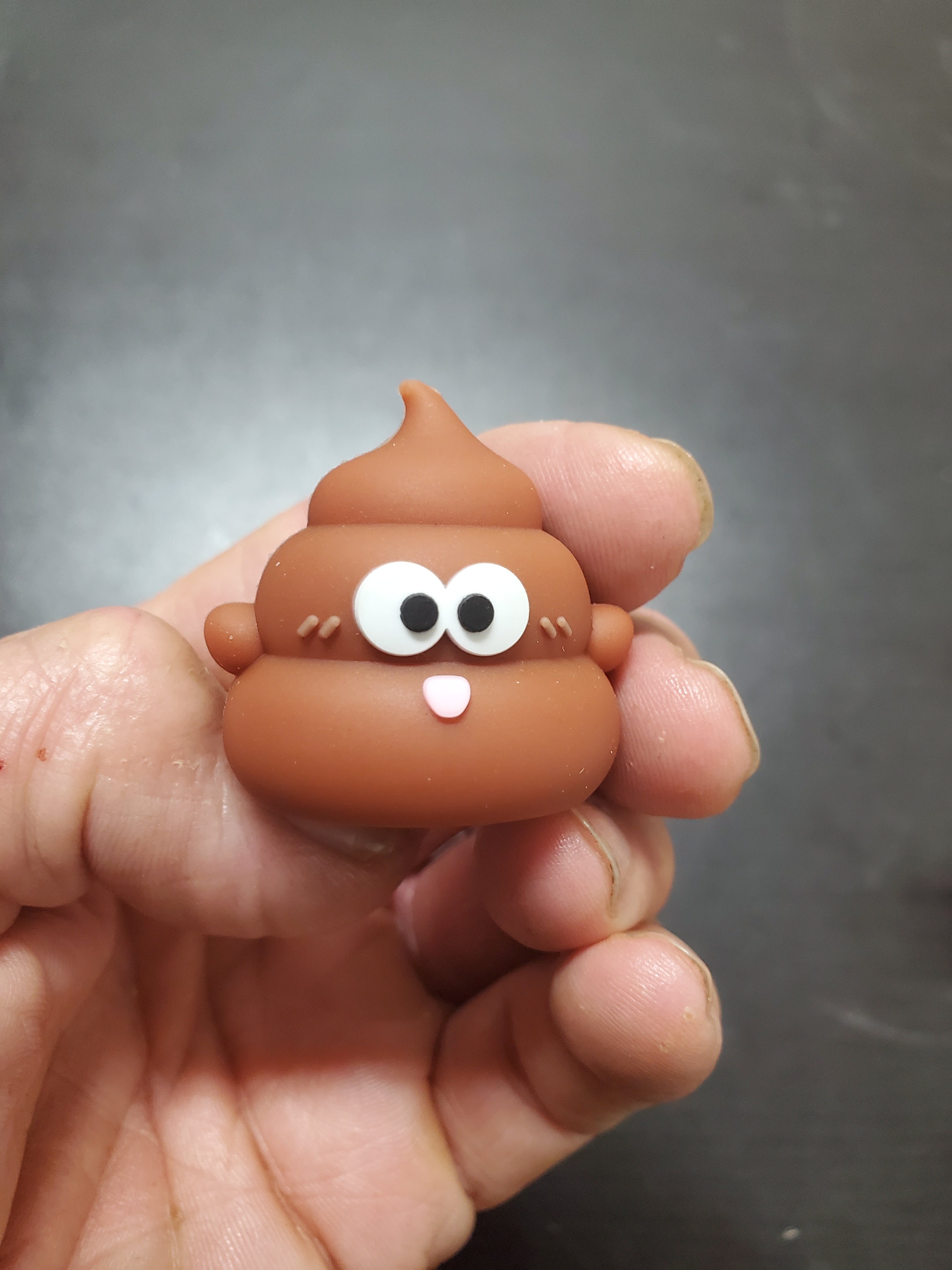 Poop Pencil Sharpener Poop w wide eyes