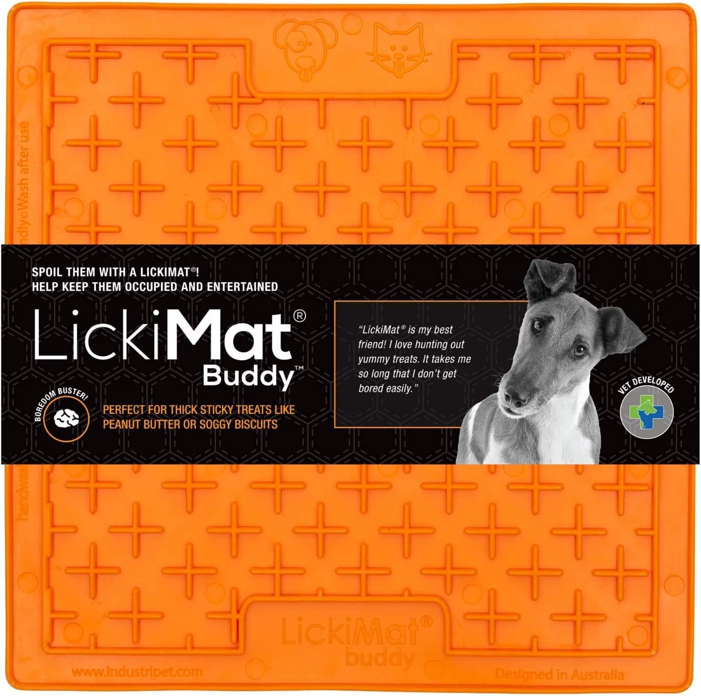 LickiMat Buddy - Assorted Colors Orange