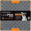 LickiMat Tuff Buddy - For Strong Chewers, Asst Colors Orange