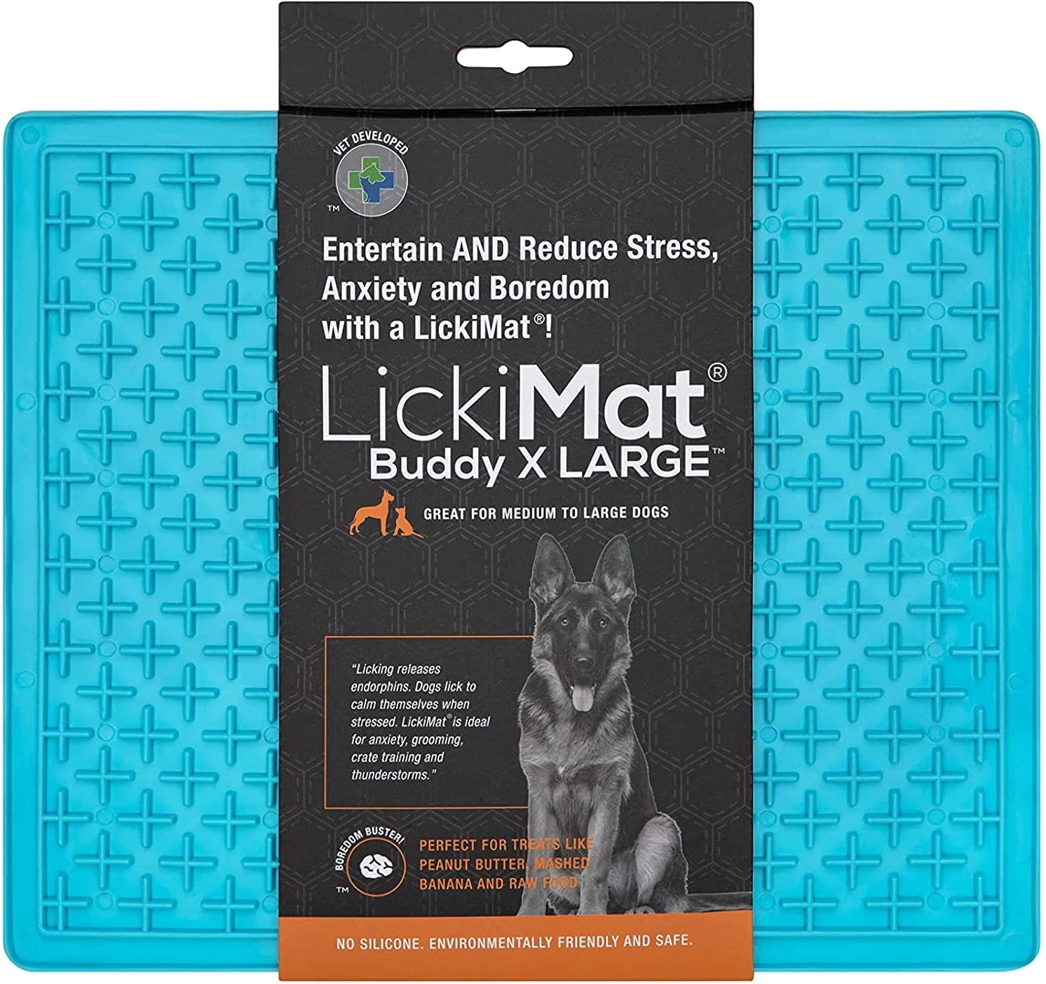 LickiMat Soother, Assorted colors XL - Turquoise