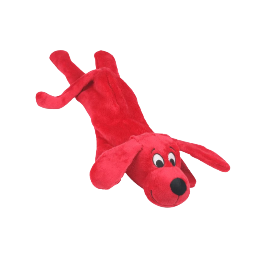 Clifford Skinny Furry Friend Plush Pet Toy – 17.5" (7 oz) Default Title