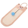 Pet Life ® Eco-Natural Sisal and Jute Hanging Carpet Cat Scratcher Brown