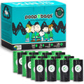 The Original Poop Bags Peanuts Characters 360 Counts Dog Poop Bags Rolls 38% Plant Based & 62% PE Dog Dog Poop Bags For Dogs Dog Waste Bags Doggy Poop Bags Dog Bag Pet Bag n a