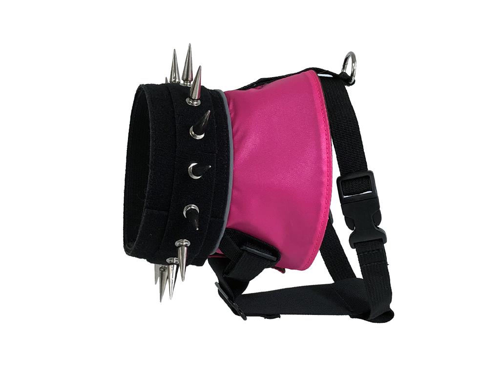 BullyHarness Medium Neon Pink