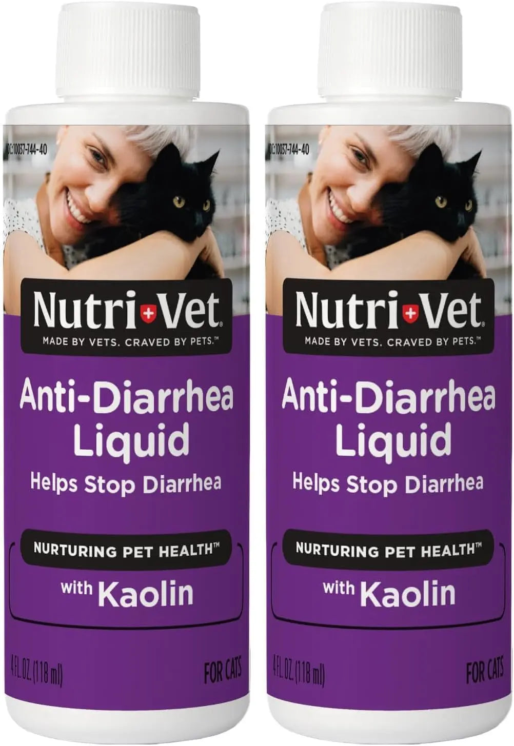 Cat Anti Diarrhea Liquid Pectin Kaolin Digestive Relief Upset Stomach 4 Fz (Pack Of 2)