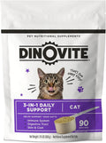 Cat Multivitamin Supplement with Probiotics, Omega 3 & Skin + Coat Support Default Title