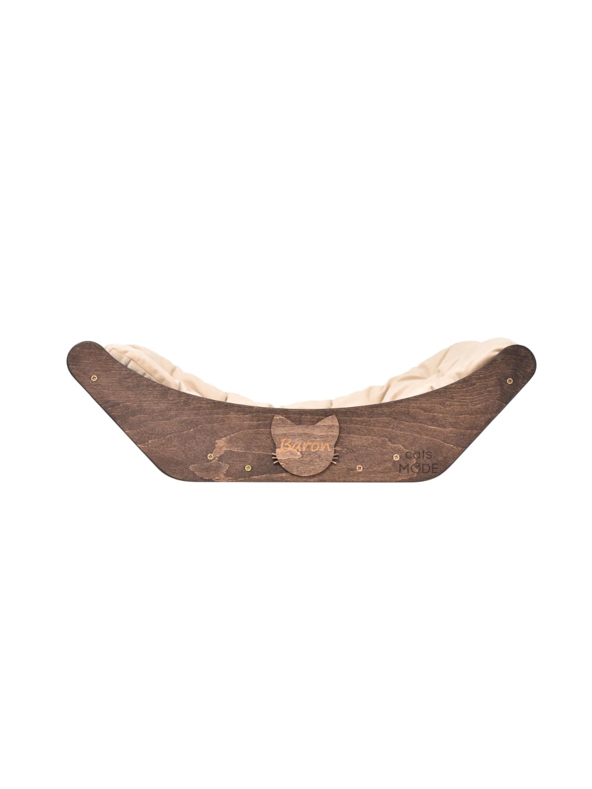 Floating Cat Shelf Perch Oak