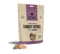 Turkey Mini Patties Cat Food by Vital Essentials -Freeze Dried 8 oz Bag