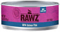 Salmon Pate Canned Cat Food by Rawz 5.5oz Salmon