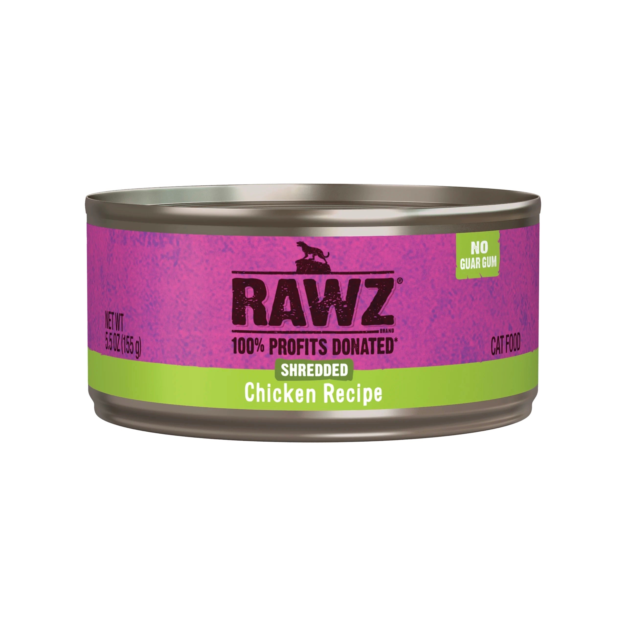Chicken Shredded Cat Food by Rawz 5.5 oz
