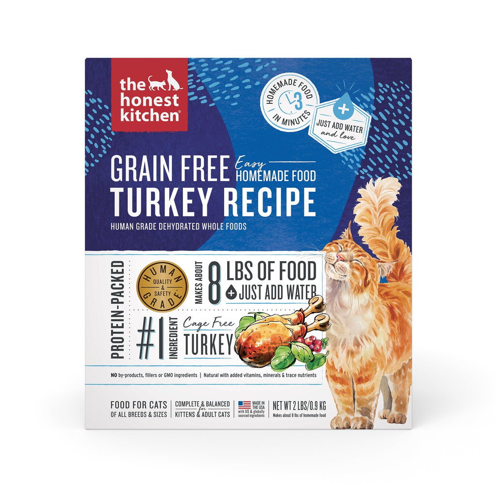 Dehydrated Turkey Cat Food -Grain Free 2 Lbs