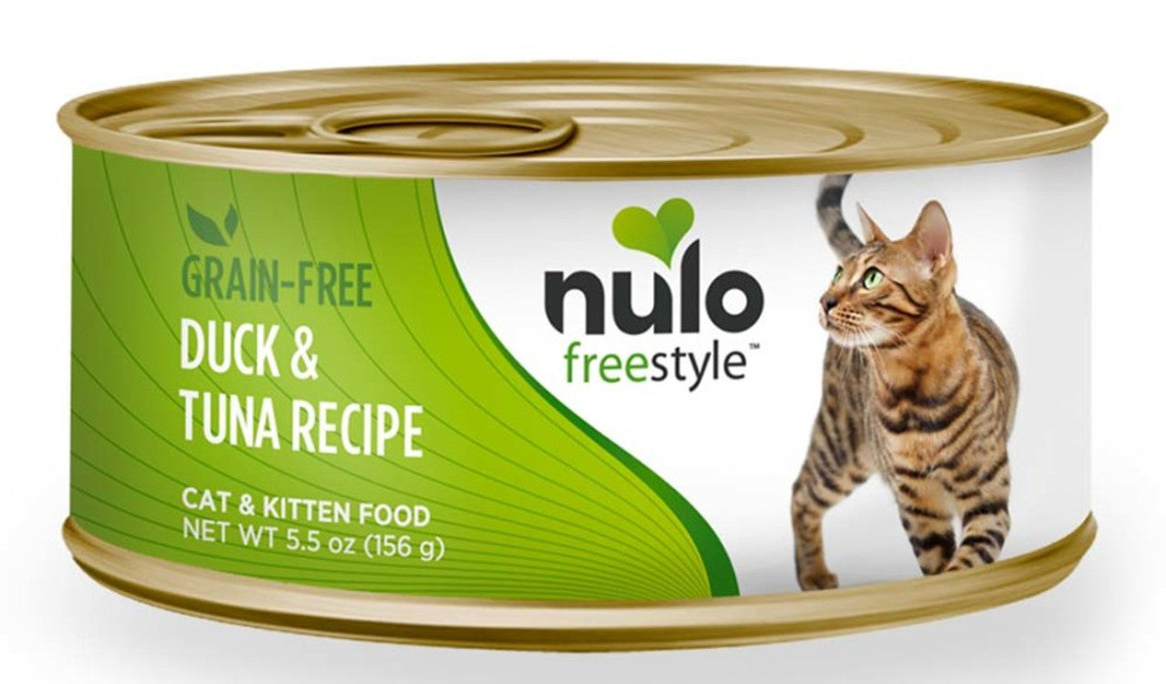 Duck & Tuna Freestyle Pate Wet Cat food, 5.5oz Duck & Tuna