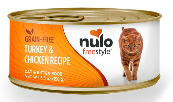 Turkey & Chicken Freestyle Pate Wet Cat food, 5.5oz Turkey & Chicken