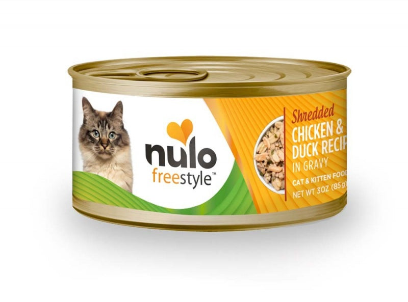 Chicken & Duck FreeStyle Shredded recipe in Gravy Wet Cat Food, 3oz Chicken & Duck