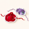 Handmade Crochet Flower Garden Grape Dog Hat – Cute Knit Pet Bonnet for Small Dogs & Cats Photo Outfit