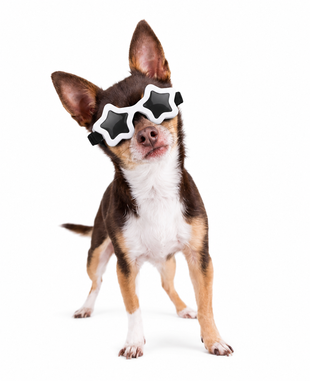Star Shaped Pet Sunglasses Adjustable Dog Goggles Cute Fashion Glasses for Small Dogs Cats UV Protection