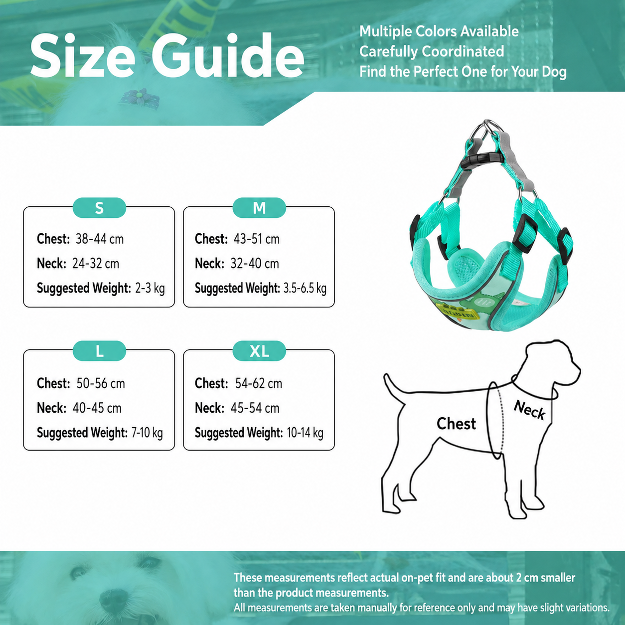 Cute Dinosaur Dog Harness & Leash Set – Breathable Adjustable Pet Vest Harness