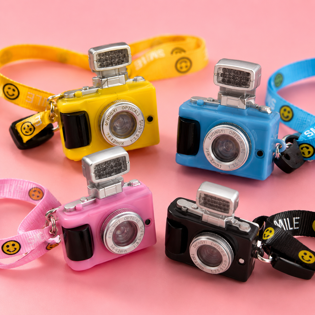 Cute Camera Pendant Pet Necklace – Fashion Camera Charm Dog & Cat Accessory
