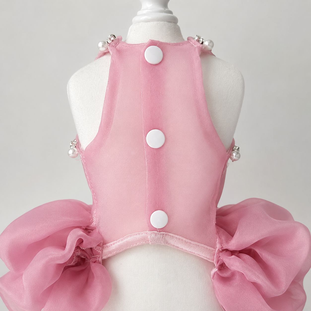 Pearl Diamond Pet Crown Headband