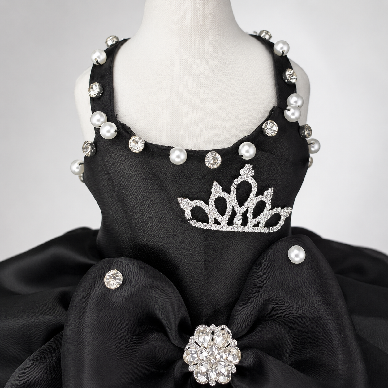 Pearl Diamond Pet Crown Headband