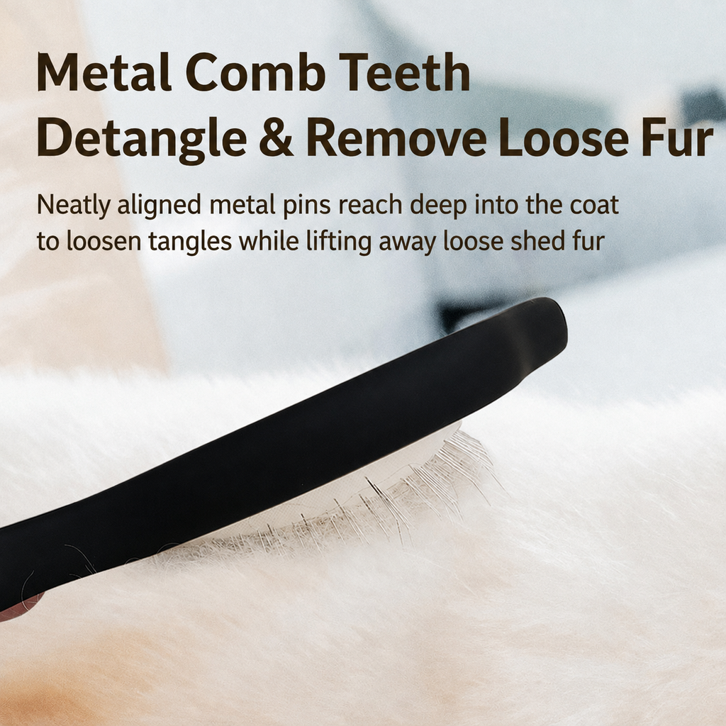 Cat-Ear Pet Slicker Brush