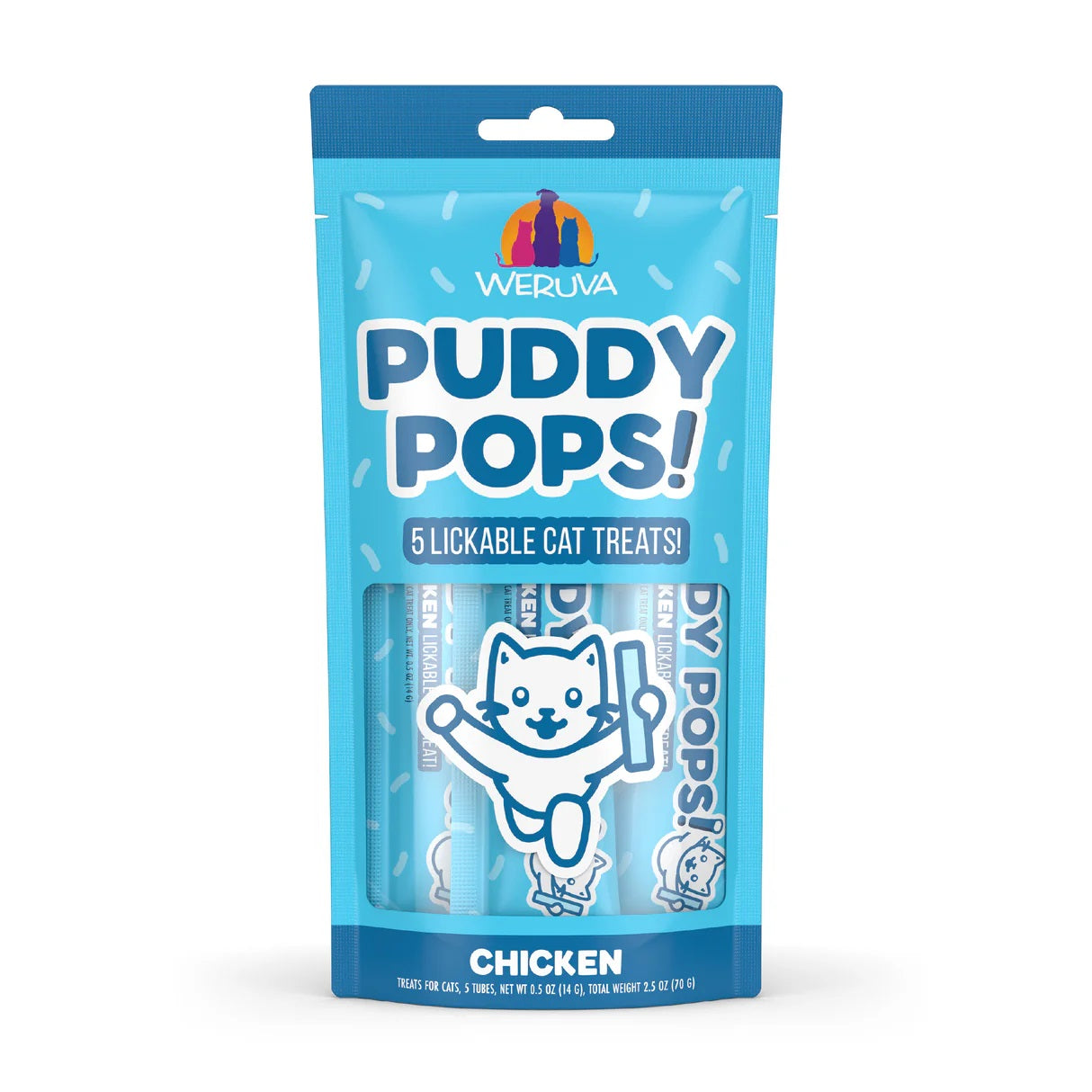 Lickable Chicken Cat Treat 5 Pack