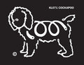 Cockapoo Dog Window Sticker