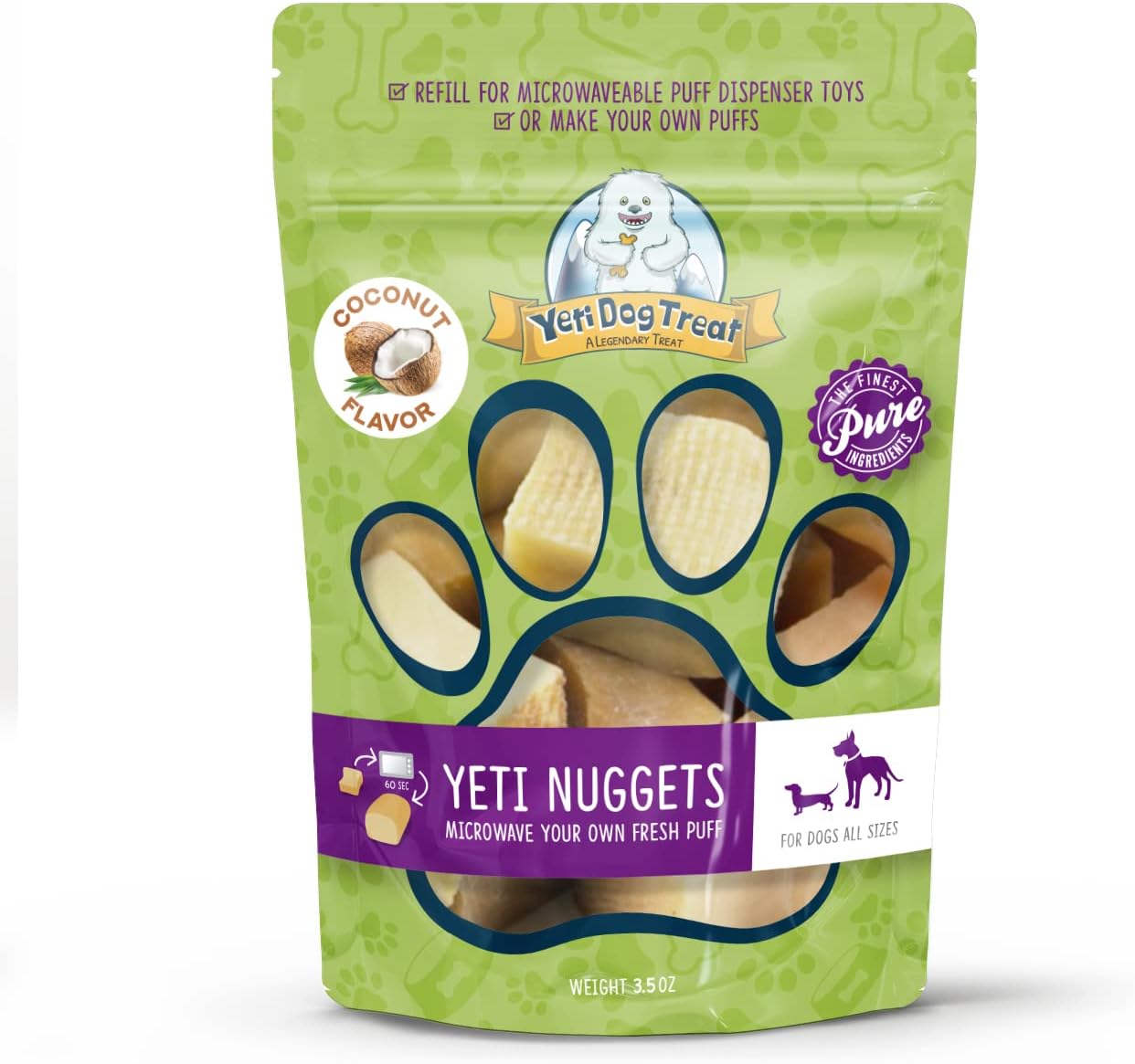 Yeti Nuggets (6 pieces) Coconut