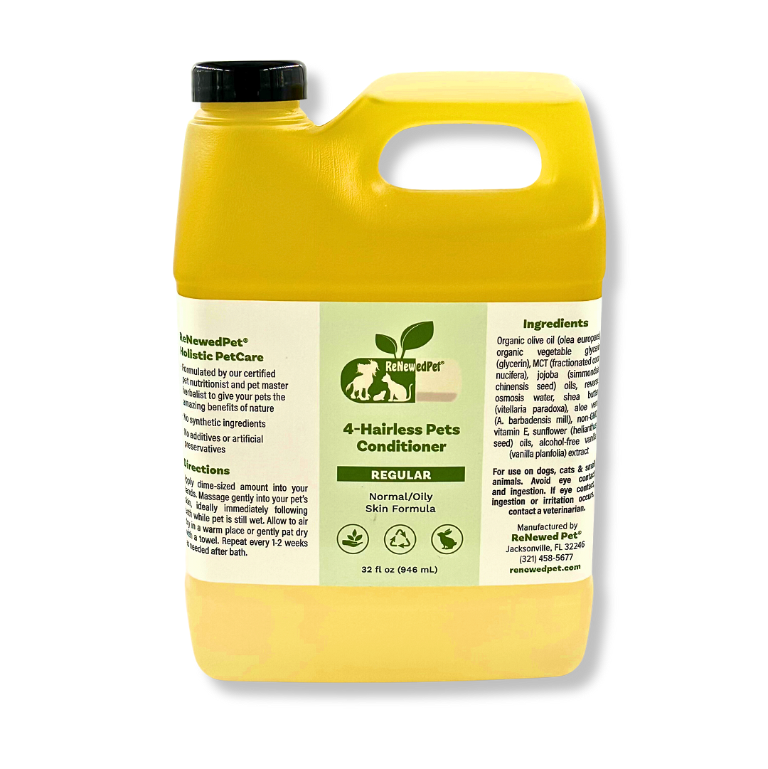 4-HAIRLESS PETS REGULAR CONDITIONER 32 OZ. ($4.87 oz.)
