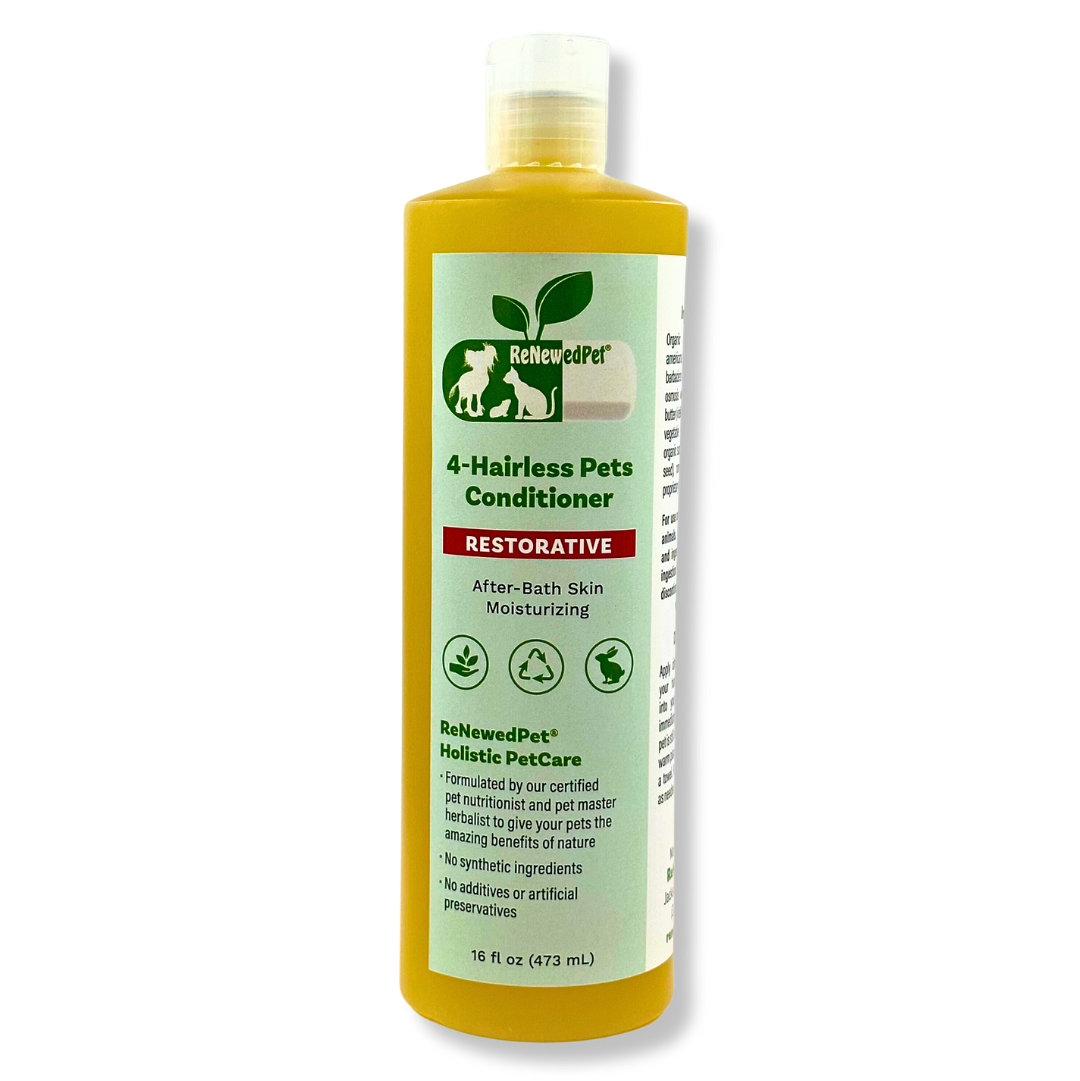 4-HAIRLESS PETS RESTORATIVE CONDITIONER EXTRA LARGE 16 OZ. ($5.62 oz.)
