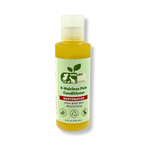 4-HAIRLESS PETS RESTORATIVE CONDITIONER FULL SIZE 4 OZ. ($5.98 oz.)