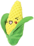 Corn Tiny Tots Plush Dog Toy Corn