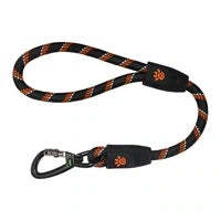DOCO® Reflective Traffic Rope Leash - Click & Lock Snap - 20 inch Orange