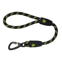 DOCO® Reflective Traffic Rope Leash - Click & Lock Snap - 20 inch Lime