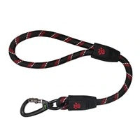 DOCO® Reflective Traffic Rope Leash - Click & Lock Snap - 20 inch Red
