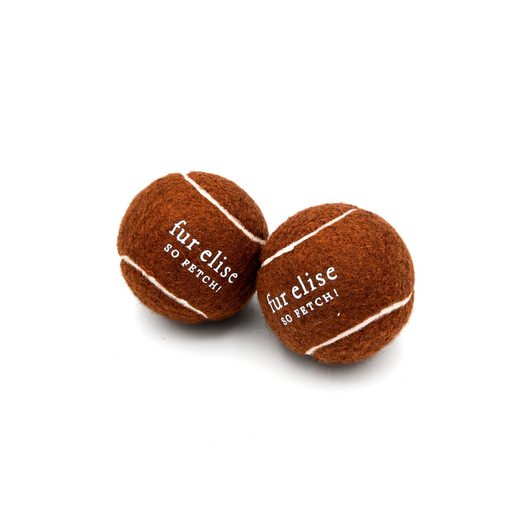 Fur Elise So Fetch! Tennis Ball - Coffee