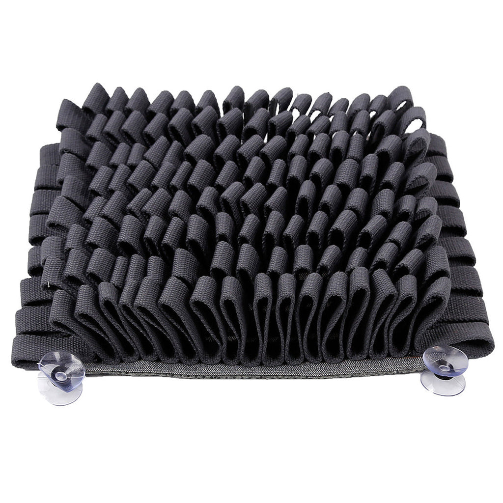 Pet Life ® 'Sniffer Grip' Interactive Anti-Skid Suction Pet Snuffle Mat Gray