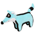 Pet Life ® 'Foxy-Tail' Animated Nylon Quilted Squeaker Plush Dog Toy Blue